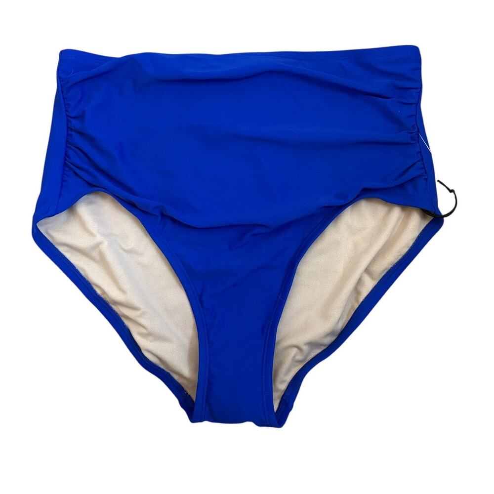 New Shade & Shore Blue Bikini Bottoms Medium